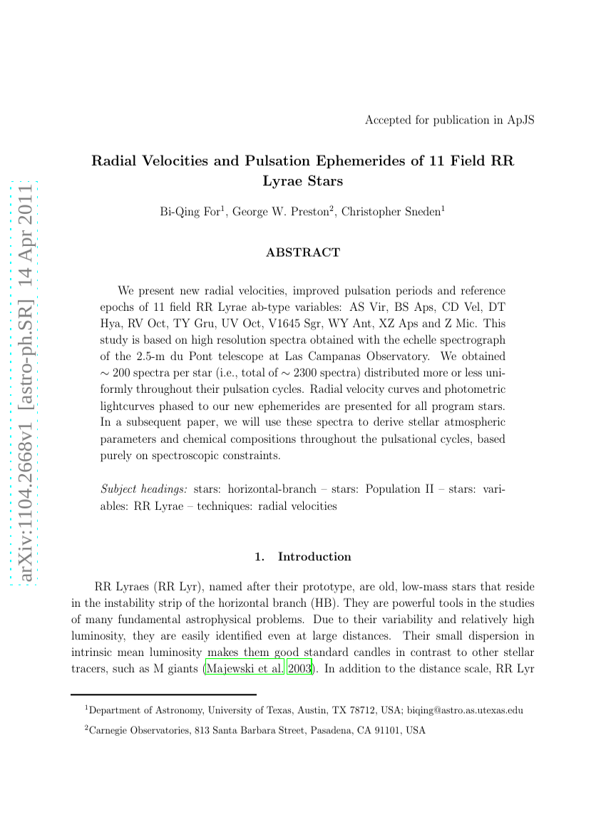 Radial Velocities and Pulsation Ephemerides of 11 Field RR Lyrae Stars