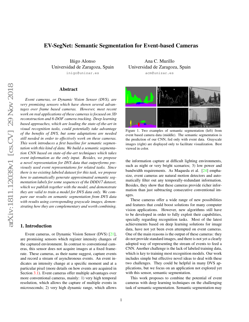 EV-SegNet:基于事件相机的语义分割