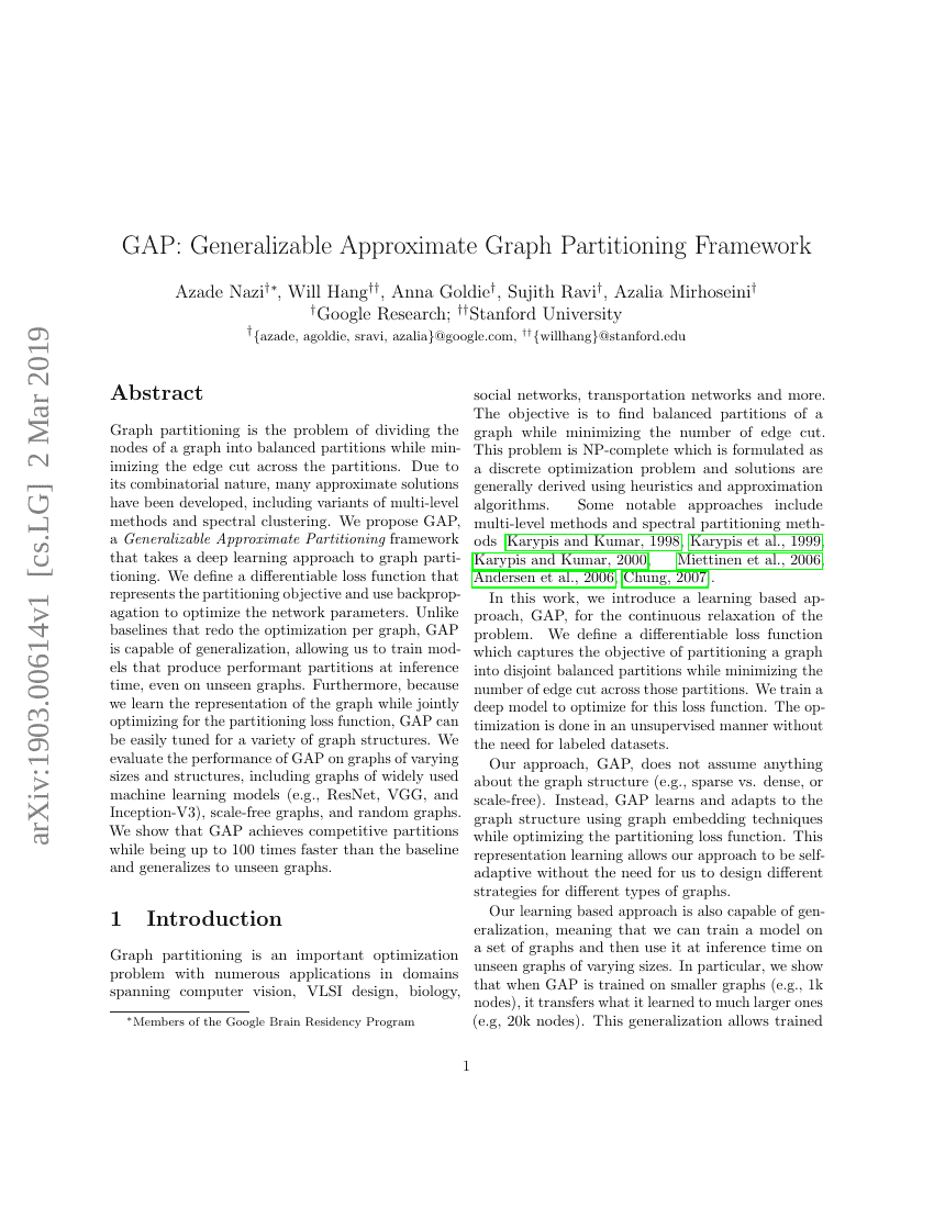 GAP:可泛化的近似图划分框架