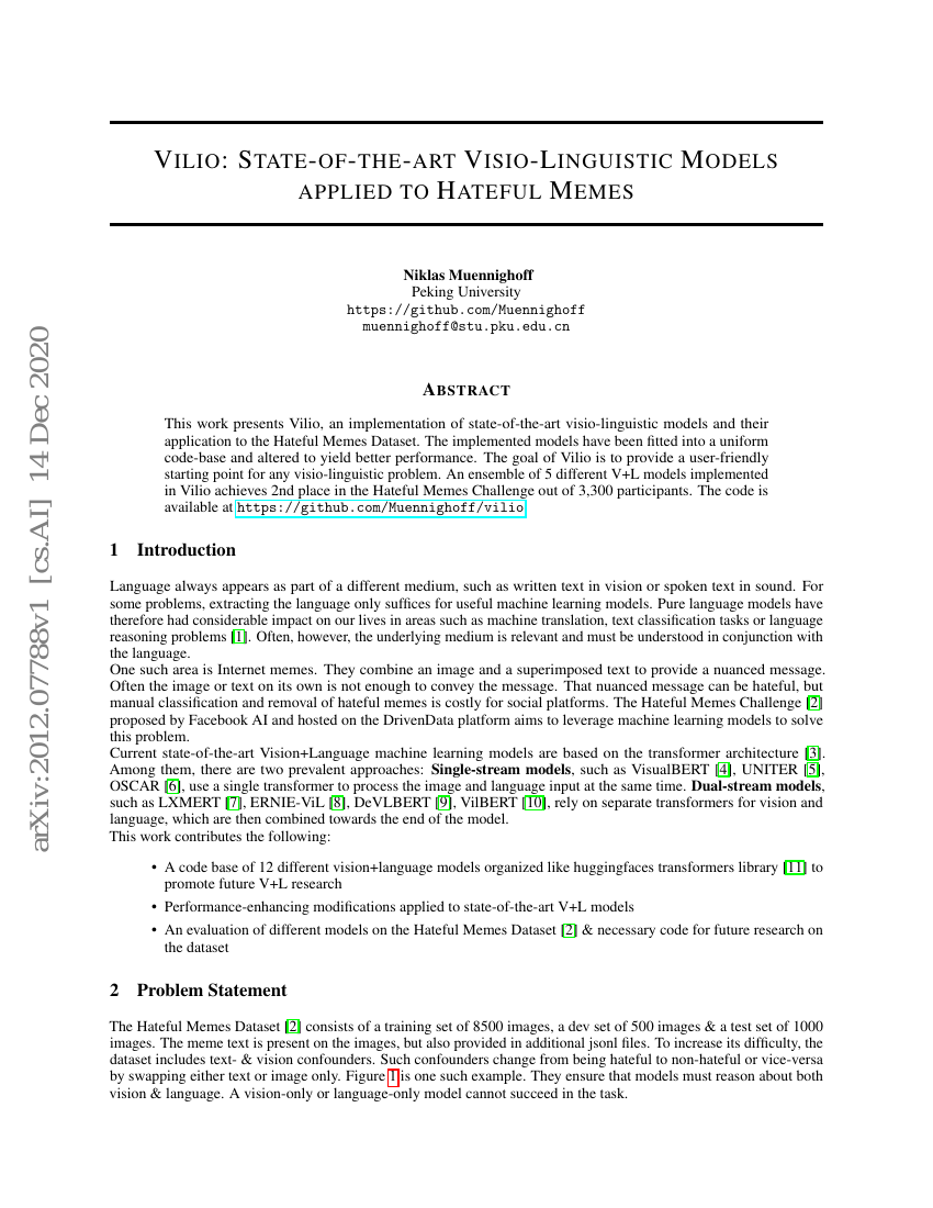 Vilio:应用于仇恨表情包的前沿视觉-语言模型