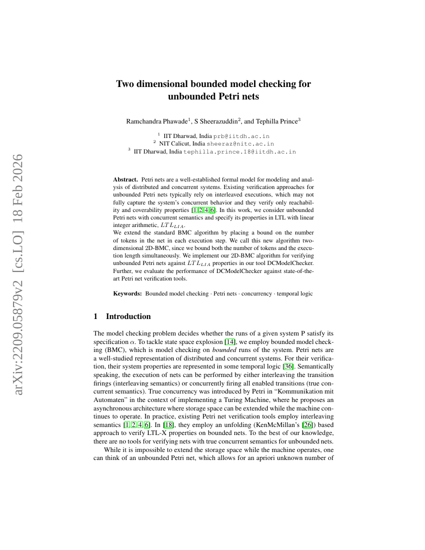 Bounded Model Checking for Unbounded Client Server Systems