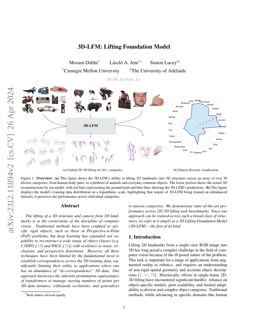 3D-LFM:提升基础模型
