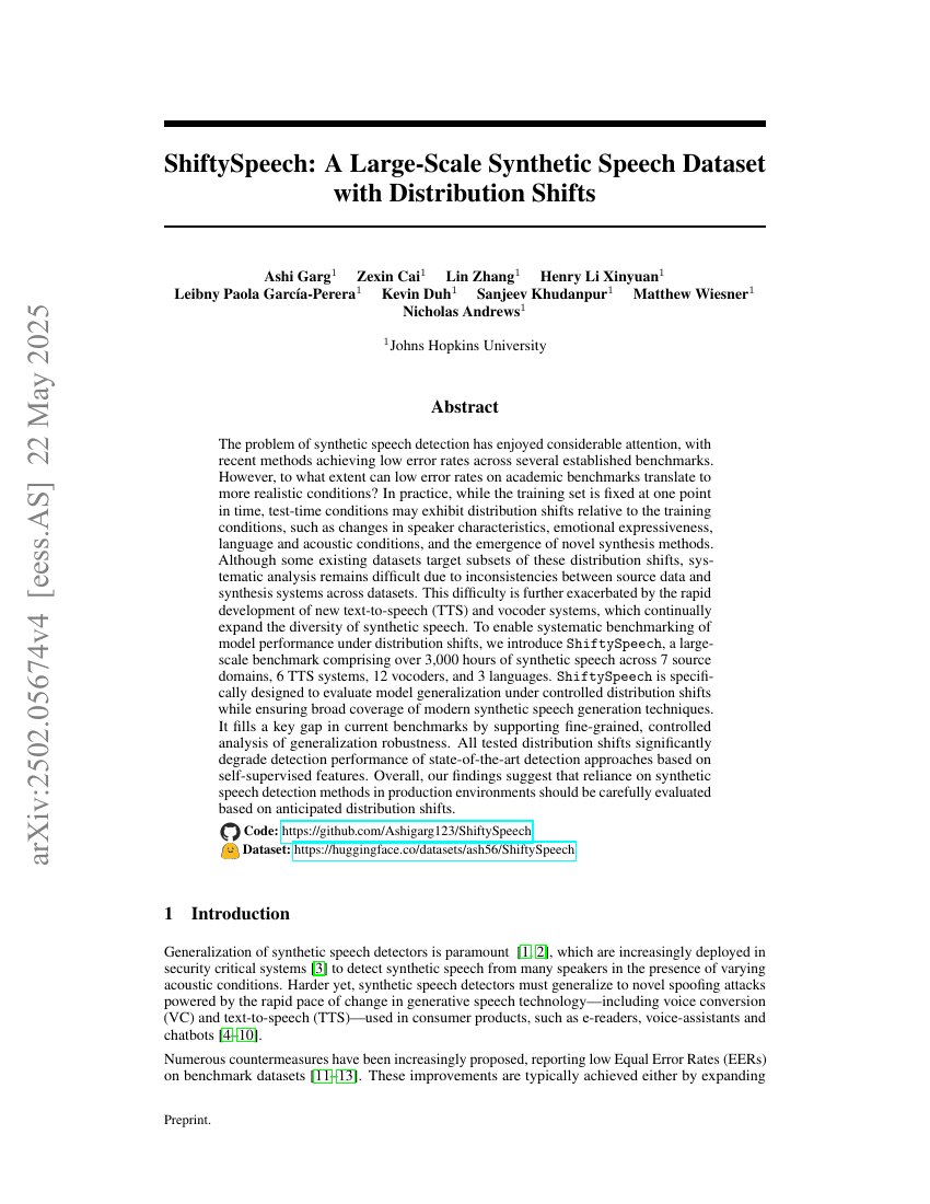 Less is More for Synthetic Speech Detection in the Wild