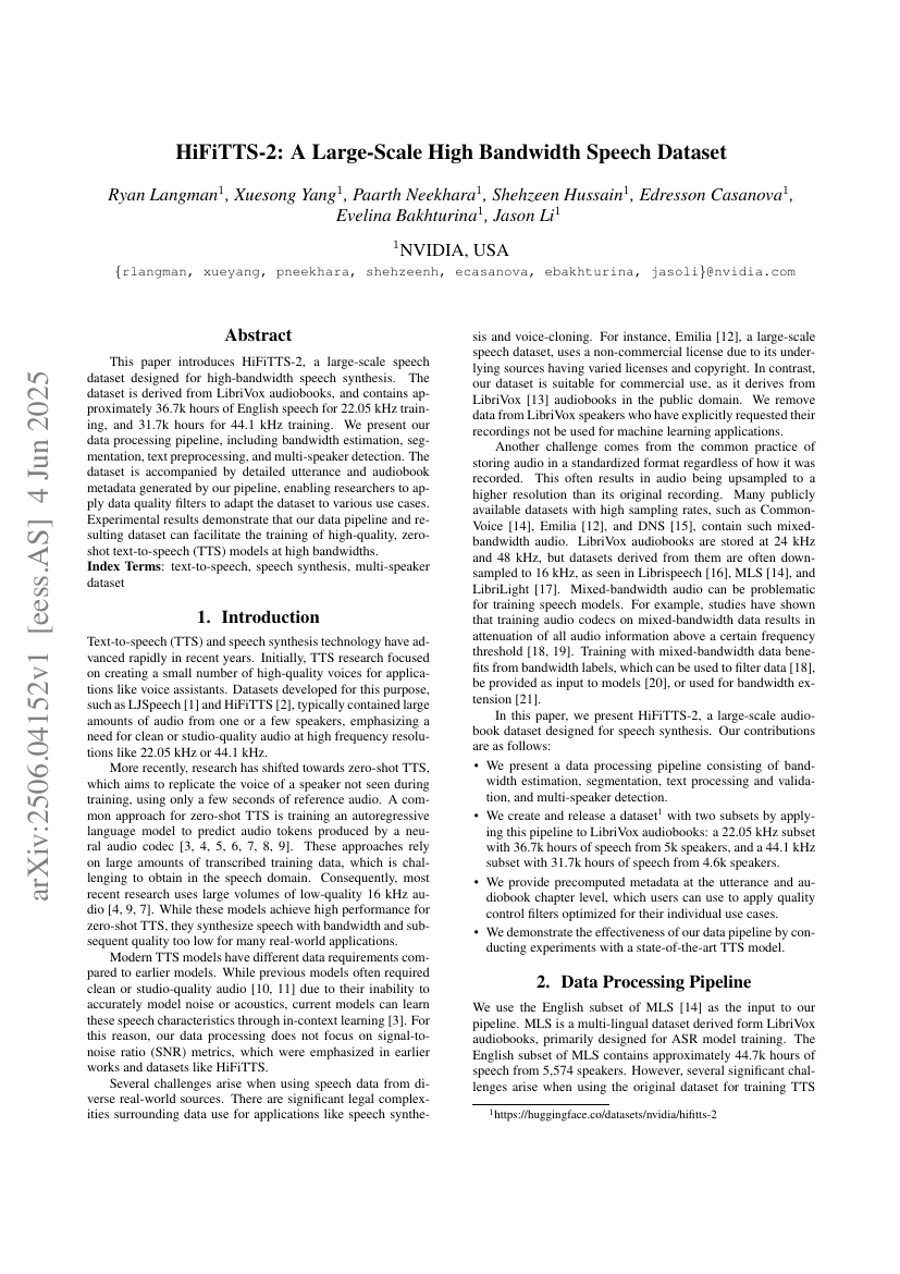 HiFiTTS-2: A Large-Scale High Bandwidth Speech Dataset