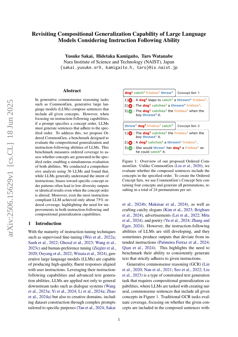 Revisiting Compositional Generalization Capability of Large Language Models Considering Instruction Following Ability