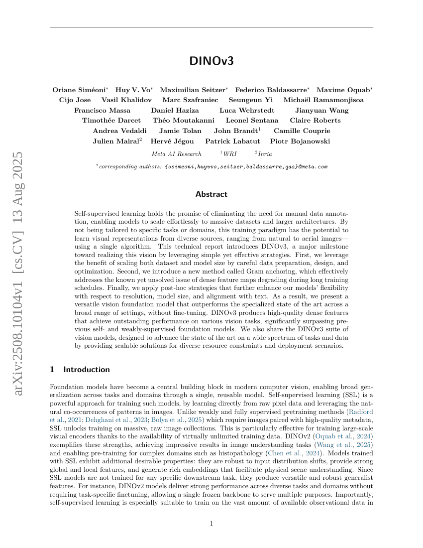 DINOv3