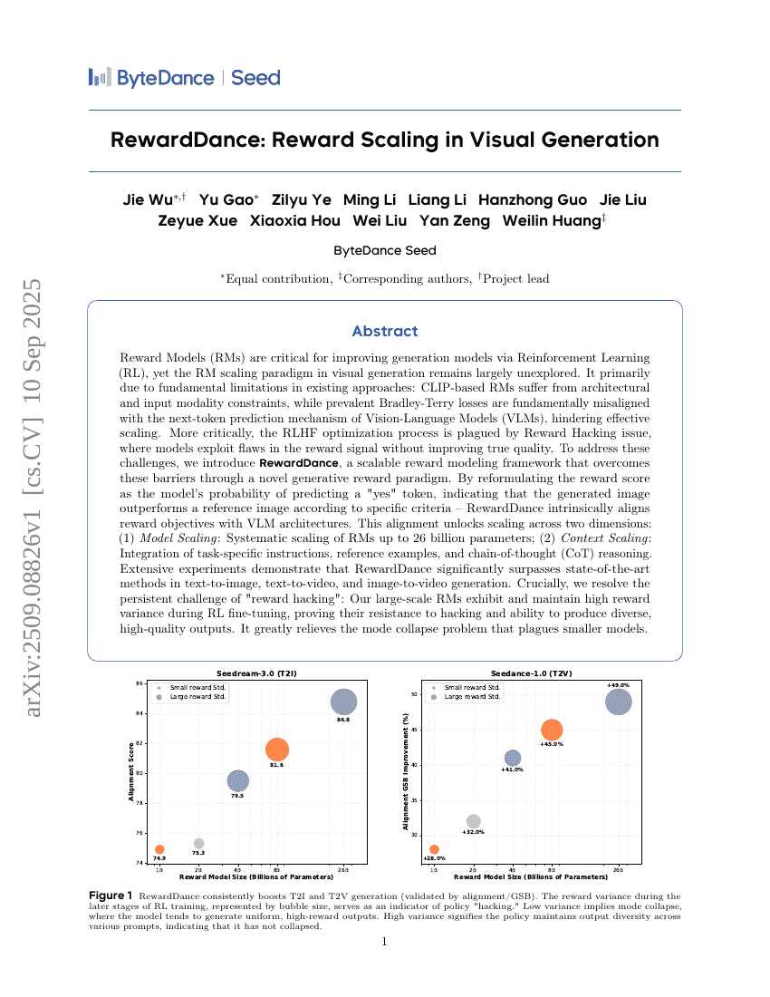 RewardDance: Reward Scaling in Visual Generation