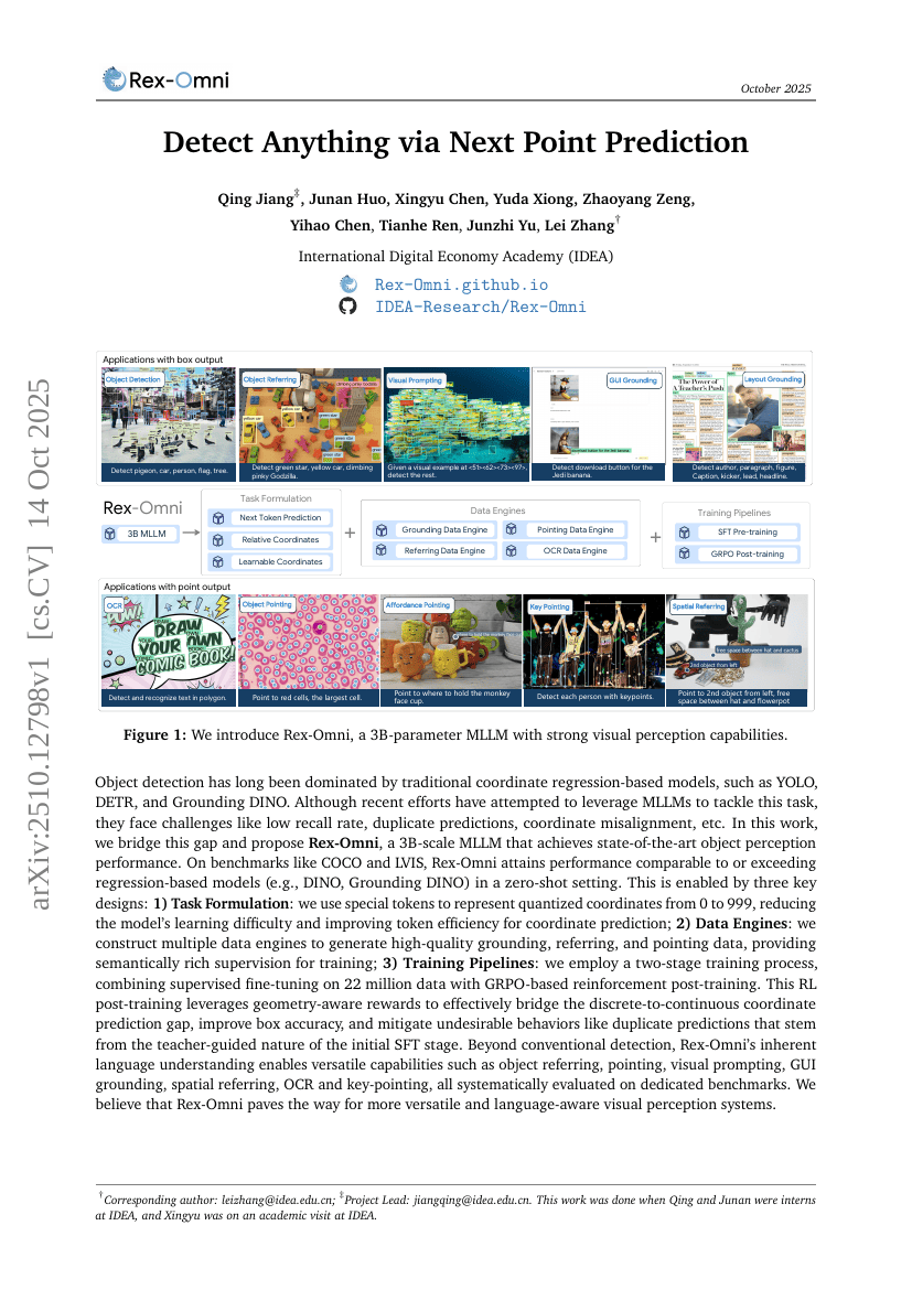 Detect Anything via Next Point Prediction