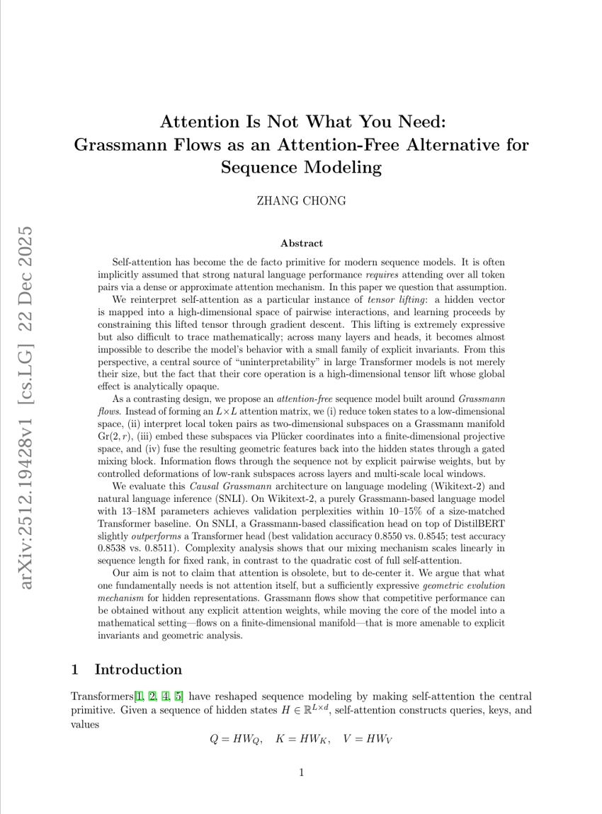 Attention Is Not What You Need