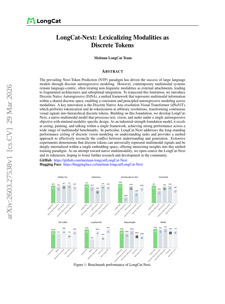 LongCat-Next: Lexicalizing Modalities as Discrete Tokens