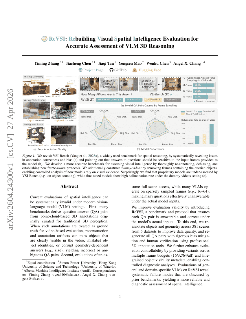 ReVSI: Rebuilding Visual Spatial Intelligence Evaluation for Accurate Assessment of VLM 3D Reasoning
