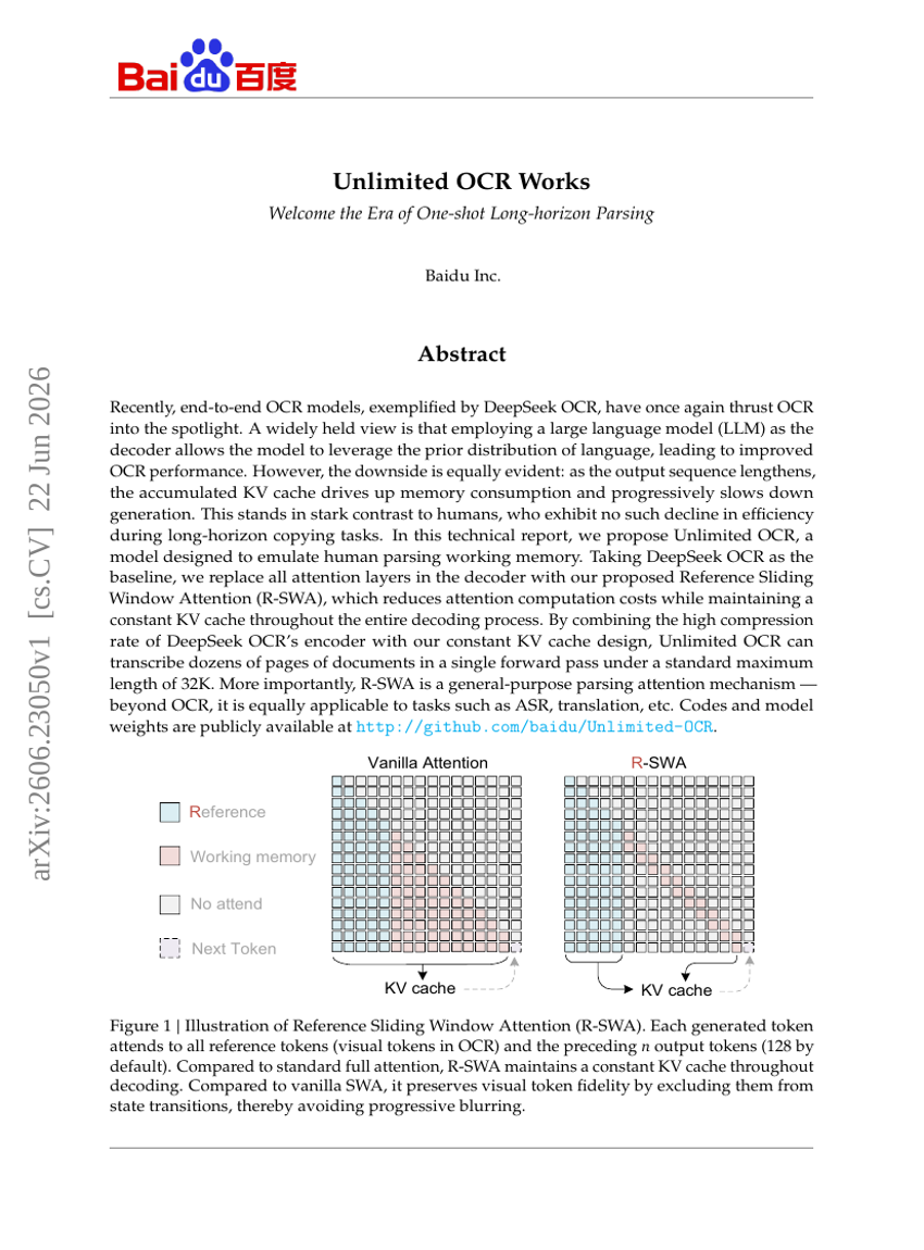 Unlimited OCR Works: Welcome the Era of One-shot Long-horizon Parsing