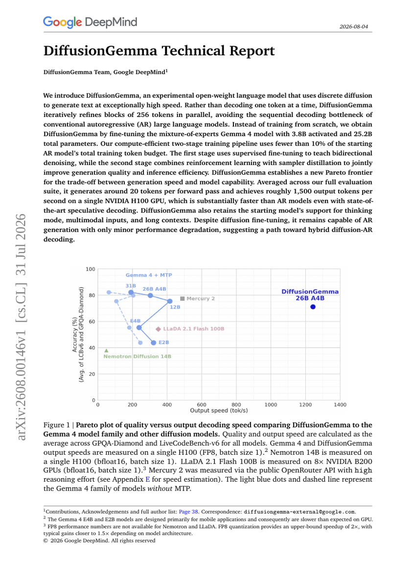 DifusionGemma Technical Report