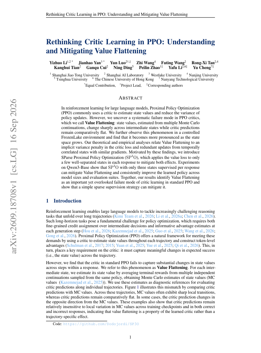 Rethinking Critic Learning in PPO: Understanding and Mitigating Value Flattening