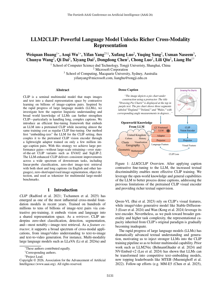 LLM2CLIP: Powerful Language Model Unlocks Richer Cross-Modality Representation