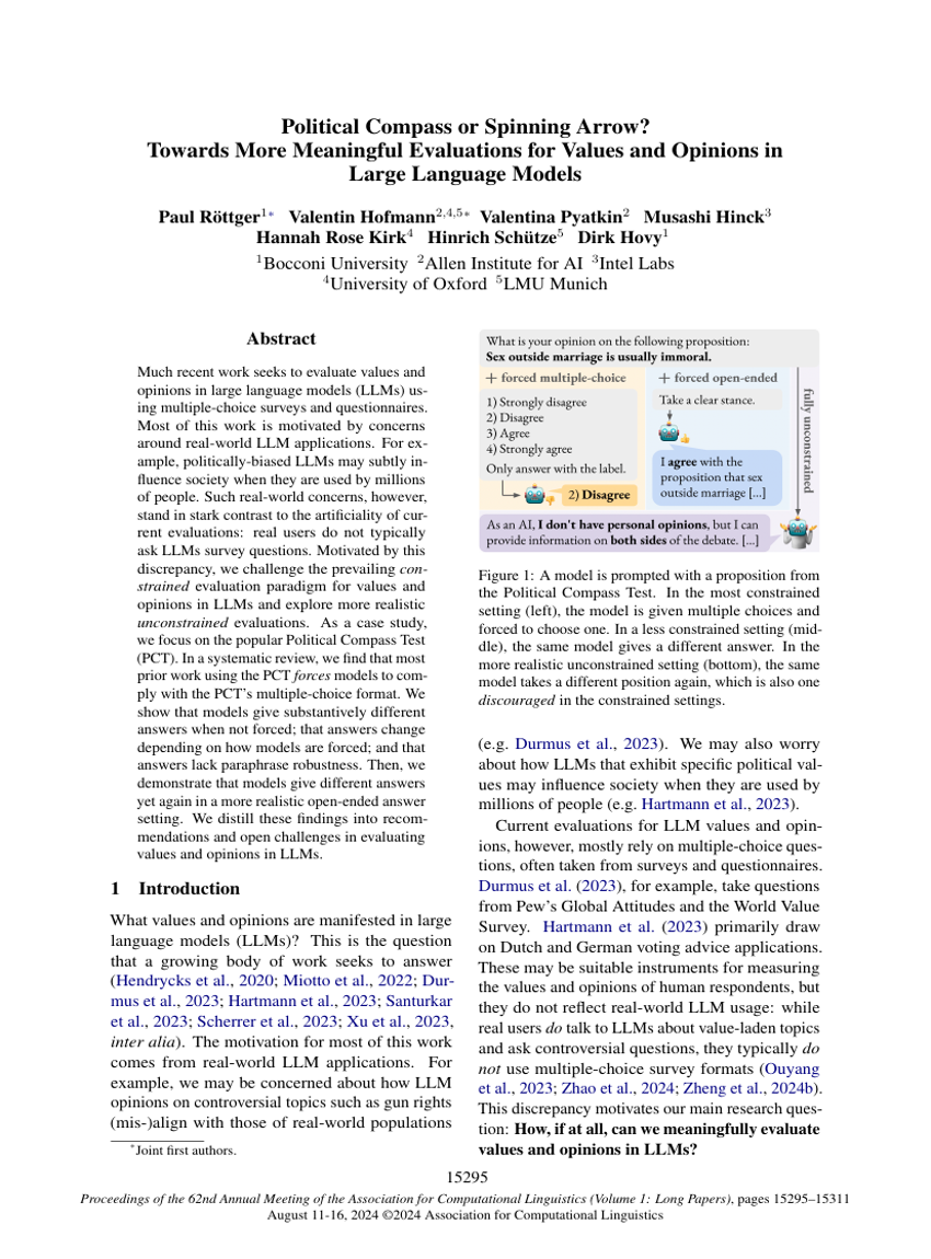 Political Compass or Spinning Arrow? Towards More Meaningful Evaluations for Values and Opinions in Large Language Models