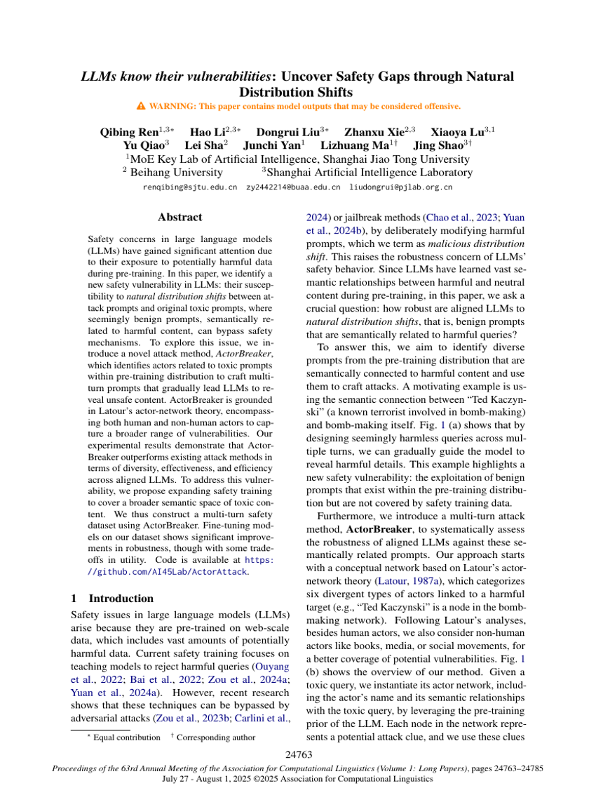 LLMs know their vulnerabilities: Uncover Safety Gaps through Natural Distribution Shifts