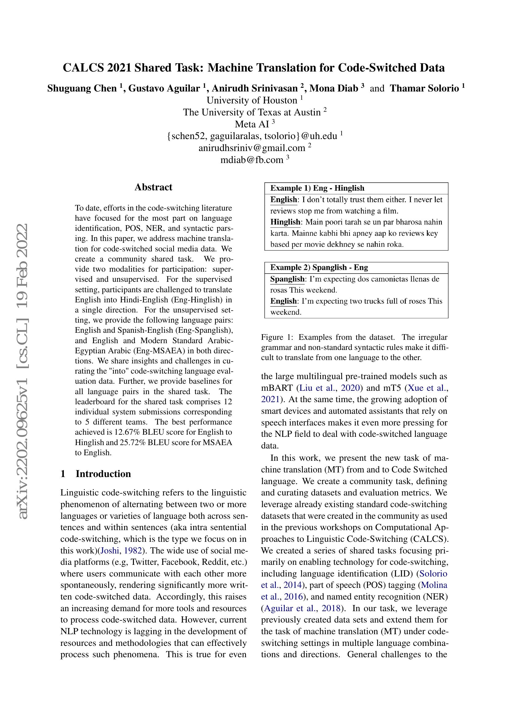 CalBERT - 基于BERT的混合语言自适应表示