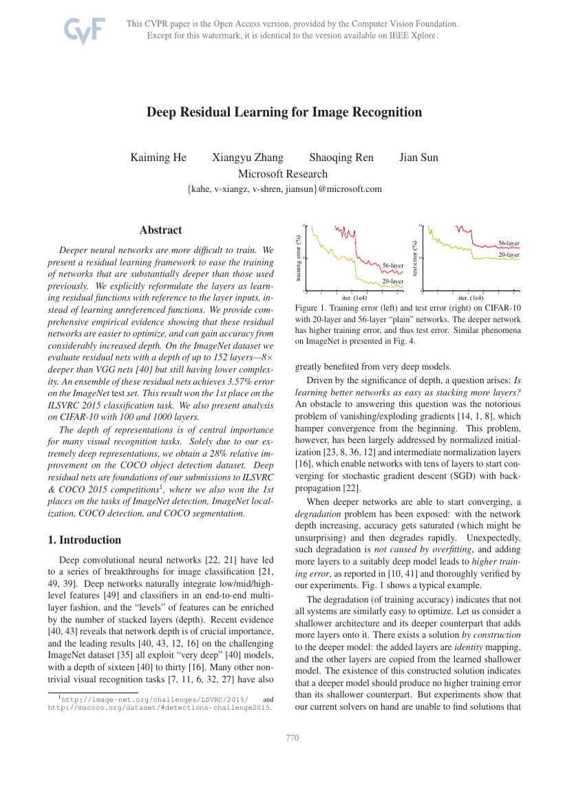 Deep Residual Learning for Image Recognition