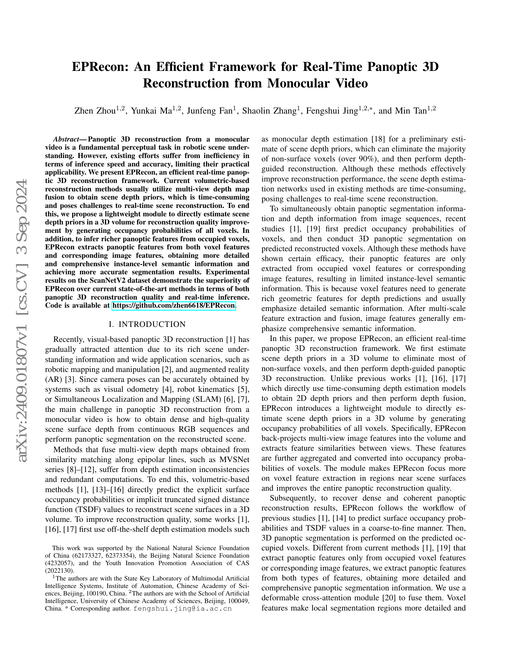 EPP-MVSNet: Epipolar-Assembling-basierte Tiefenschätzung für Multi-View-Stereo